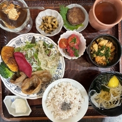 4月のデザートランチと茶蔵ランチ