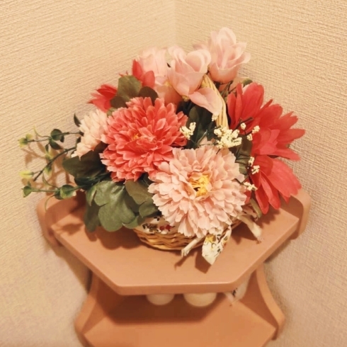 トイレのお花「お花のある職場💐」