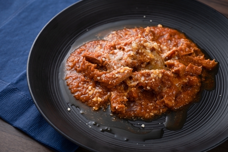激ウマ！トリッパのトマト煮「うーっし！本日も美味しいイタリア料理！ご用意してます！」