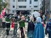 「街中コスプレで賑わう堀切フェスタ2024🌟ステージイベント＆コスプレacosta（アコスタ）🌟パネル撮影でほりきりんアクリルキーホルダーGET❗️2024年4月14日（日）」
