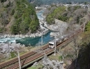 寝覚の床周辺の桜今が見頃です🌸【 浦島太郎伝説の有る寝覚の床が見える絶景レストラン 】Japan Amazing view