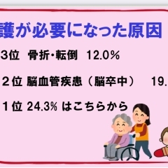 介護が必要となった原因　１位２４．３％はこちらから【FPによる新しいカタチの保険相談窓口　ほけんのSOSセンター　尼崎・塚口】