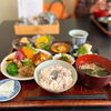 「茶蔵ランチと皆足姫いちごパフェ🍓」