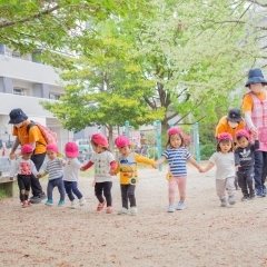 公園へ　京都保育園　活動の様子