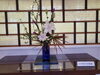ホテルの生け花「カサブランカとお見合！」