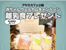 赤ちゃんウェルカムキャンペーン🎁離乳食サンプルプレゼント🎁