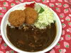 「本日のAランチは　ヒレカツカレー🍛」