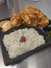からあげ弁当　からあげ増量！「弁当のからあげ増量！できます。甲賀市からあげ金と銀」