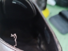 ＜靴修理＞履き口かかと部分の糸切れ修理：葛飾　亀有　金町　綾瀬