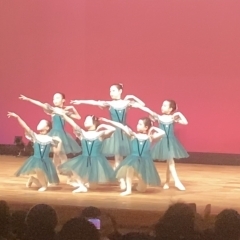 川越西文化会館でバレエ舞台出演しました。