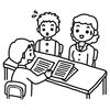 イメージ「水曜日を学習相談日とします！」