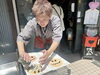「たまご好きにオススメ【たません】✨ジューシー【ジャンボソーセージ】❗GWゴールデンウィーク鉄板焼き屋台出店中⭐️5月6日（月）まで柴又参道ハイカラ横丁さん前❗️【美味しい！食べたい！昭和レトロな下町！人気の柴又もんじゃ店】」