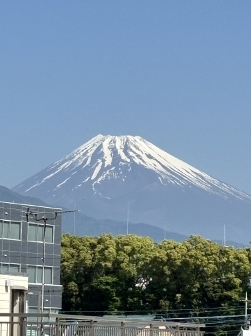 今日の富士山「昨日はありがとうございました」