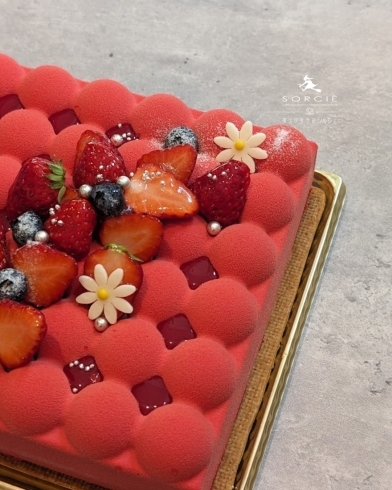 ポコポコ苺「【母の日に特別なケーキを】」