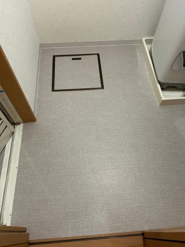 クッションフロア張替「京都市西京区でクロスと床の張替工事を致しました。」