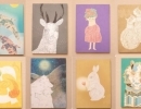 江リコの絵　「飾るを楽しむパネル」各種【島根県安来市ふるさと納税】　