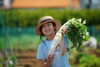 私が抜いた大根です!「このお野菜が食べられます!親子収穫体験の報告」