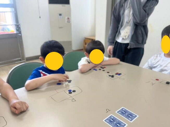 トランプのルールもお勉強「カジノゲーム大会🃏🎯🎲 【札幌市北区児童デイこぱんはうすさくら札幌太平教室】」