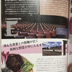 ☆カラフル野菜の小山農園、雑誌『BALL.』に掲載して頂きました👍』