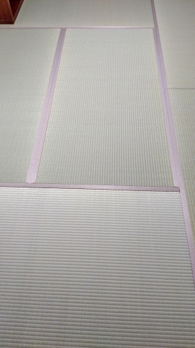 新鮮ないぐさの香りが心を落ち着かせてくれます「畳を替えてさわやかに!いぐさの香り、さらりとした感触が気持ち良く、心を落ち着かせてくれます! 高温多湿時期に心配な抗菌、防カビ対策しっかり行っております!」