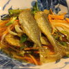 豆鯵と夏野菜の南蛮漬け「豆鯵と夏野菜の南蛮漬け」
