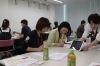 ご自身のお店について深堀するワークシート記入中「5/20/21「ファン作り勉強会」「異業種交流会」開催しました☺❤　　【まいぷれ山陰全エリア】」