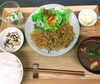 「週替わりランチは♥豚ひき肉のチャプチェ♥」