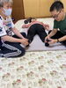 夫婦指圧の様子「夫婦指圧の会」