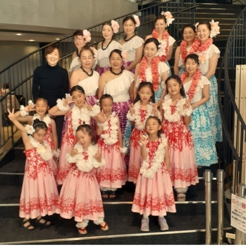 お天気もよく最高の一日でした！「那珂川市　フラダンス教室　レイマカナアロハ　ミリカローデンで踊ってきました！」