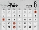June　calendar.🌞🌝