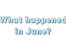 毎年6月には何が起こっているのだろう