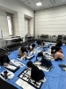 黙々と書く生徒さん「錬成会で力を出し切った生徒さんたち」