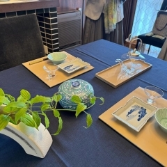 初夏のテーブルと一汁三菜【大人の習い事　テーブルセッティングと礼儀作法の教室】