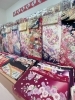 早い者勝ち❗️ 振り袖 セット ブルー系 花車 おまけ付 特価品