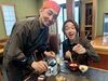 「人気芸人『石黒ヨンペイ』さんがご来店！柴又もんじゃに柴又ラムネ！お好み焼きに鉄板焼き！沢山食べてくれました😊【美味しい！食べたい！昭和レトロな下町！人気の柴又もんじゃ店】」