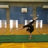 新体操はアクロバットも大切！！！