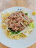 茄子とひき肉のあんかけ焼きそば「6/9 Today’s Special 茄子とひき肉のあんかけ焼きそば　日替わり　おすすめ　ランチ　夜ご飯　木更津　中華　金龍」