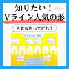 「知りたい！Vライン人気の形」