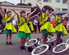 鹿骨区民館祭り「一輪車で華麗な演技を披露★江戸川区の習い事は【小岩一輪車クラブ ウル】新規メンバー募集中！」