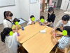 皆で説明聞いて製作開始!「6/12(木)プニプニな感触🌟【札幌市北区児童デイサービスこぱんはうすさくら札幌太平教室】」