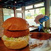 「新メニュー『ハムカツバーガー』【木曽町の雑貨&カフェ　パンケーキやパフェが食べられるお店】」
