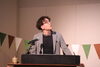 発表中「プレゼン発表会【札幌市北区　放課後等デイサービス　児童発達支援　ウィズ・ユーまんまる】」