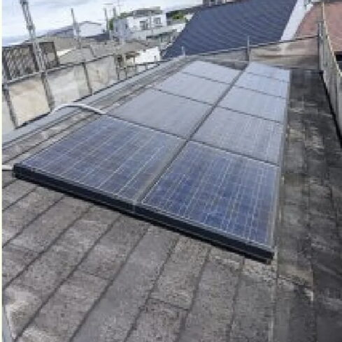 屋根型太陽光発電「太陽光発電設備は「産業廃棄物」処分もお任せください!」