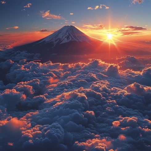 雲海と富士「富士山　写真の投稿ありがとうございました＃2」