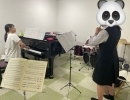 生徒さん伴奏レッスン@三島市、ピアノ教室、フルート教室