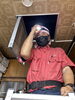 いざ！天井裏へ！先日作った点検口から入ります😉「雨☔この季節は屋内作業が熱い🔥お家の中の色々なお困り事はベンリー福山東へ😉👍」