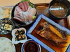 メバルの煮付け＋刺身盛り合わせ定食　2300円「メバルの煮付け＋刺身盛り合わせ定食 2300円」