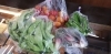 「野菜を戴きました。真心に感謝致します＼(^o^)／」