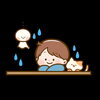 『梅雨①』「『梅雨にはいりましたね。』」