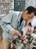 合かぎ作成中「４件目でやっとです！」